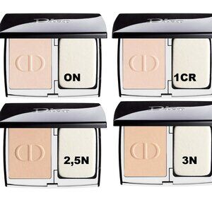 CHOOSE SHADE💚 Dior Forever Natural Velvet (Refillable) Compact Matte Foundation